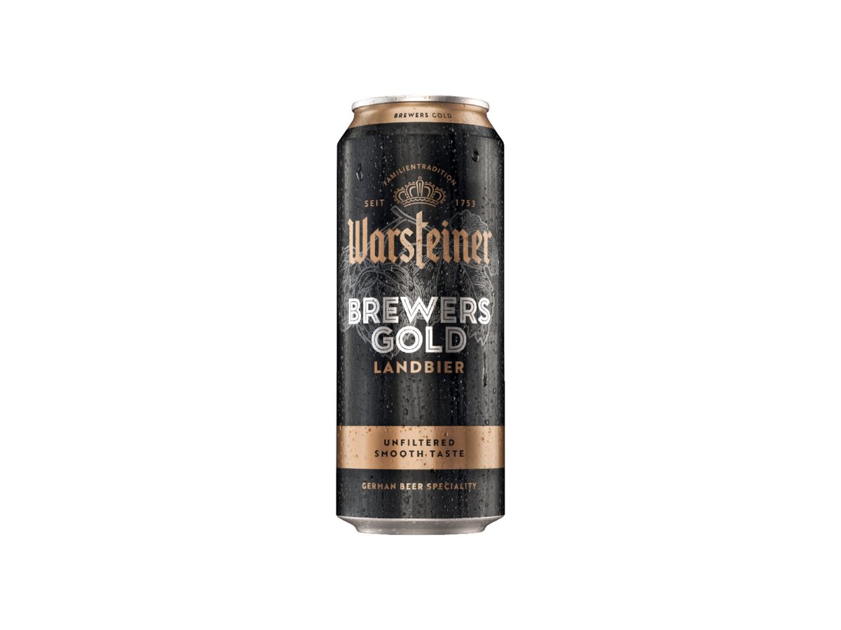 Бира Warsteiner Gold 5.2% 500мл Кен Германия