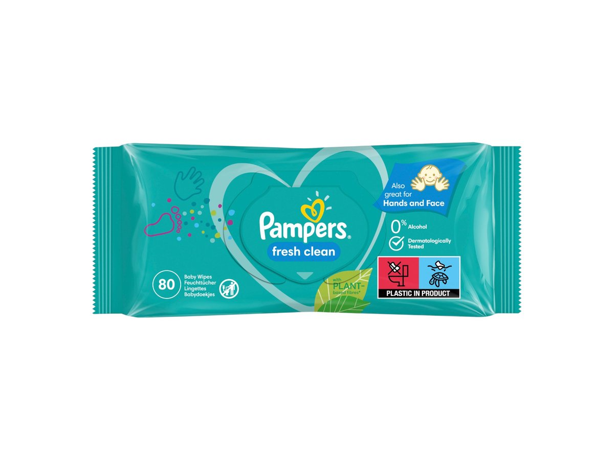 Кърпи Бебешки Pampers Фреш 80бр49132