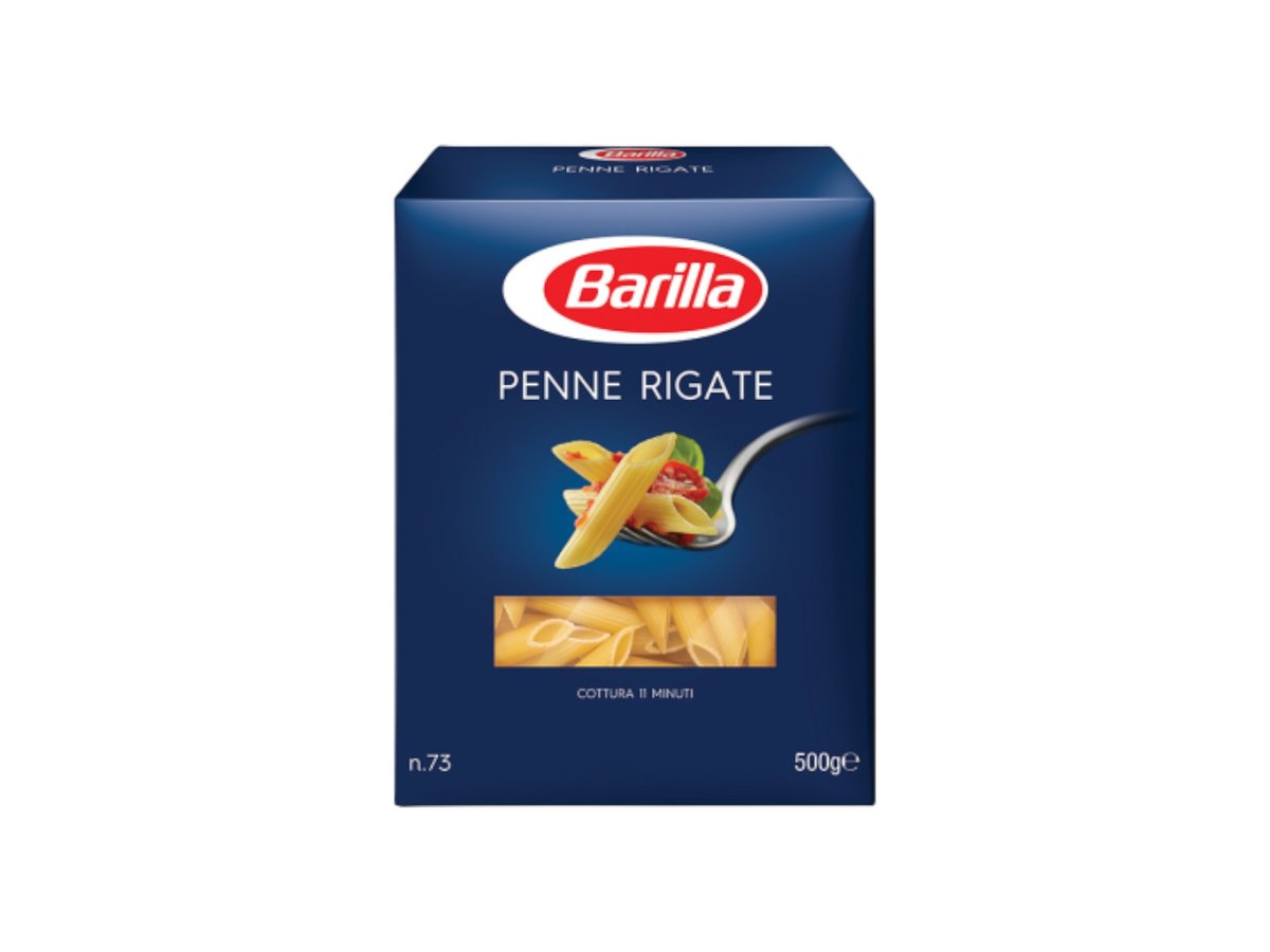 Макарони Barilla Пене Ригате Номер 73 500гр