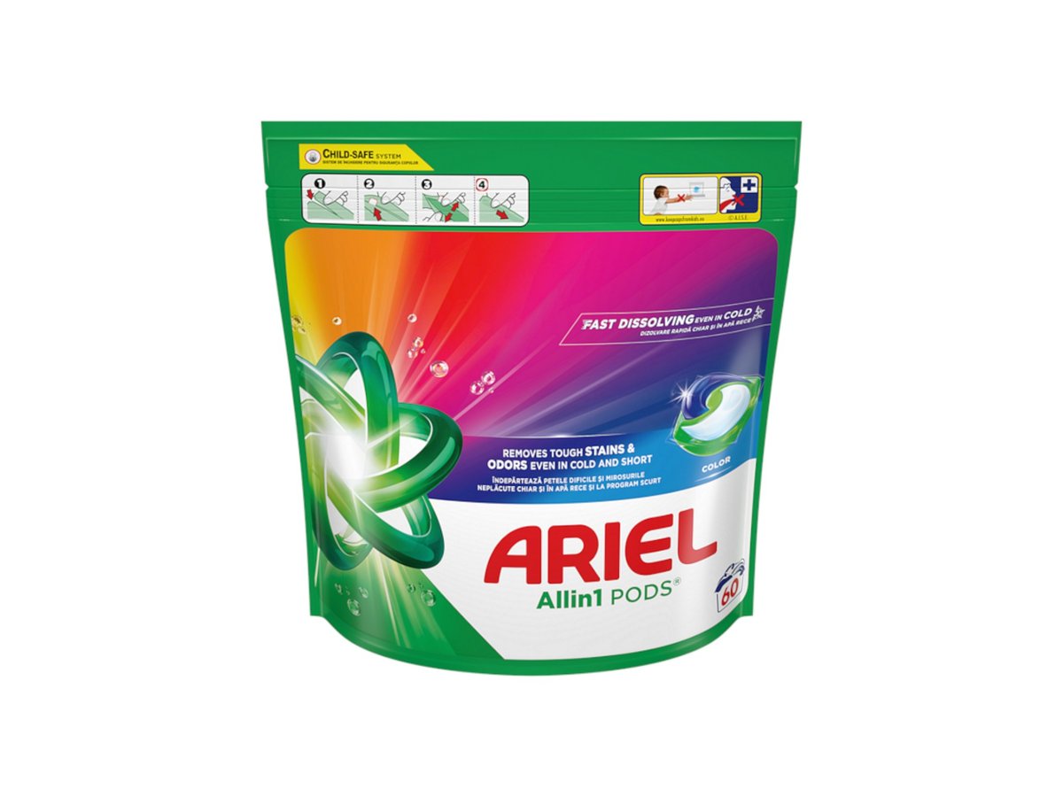 Капсули За Пране Ariel Color 60бр.