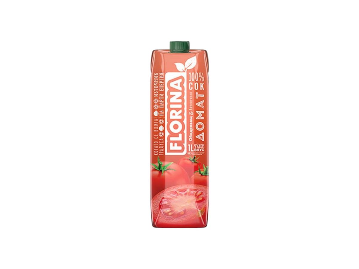 Сок Florina Домат 100% 1л Ф105