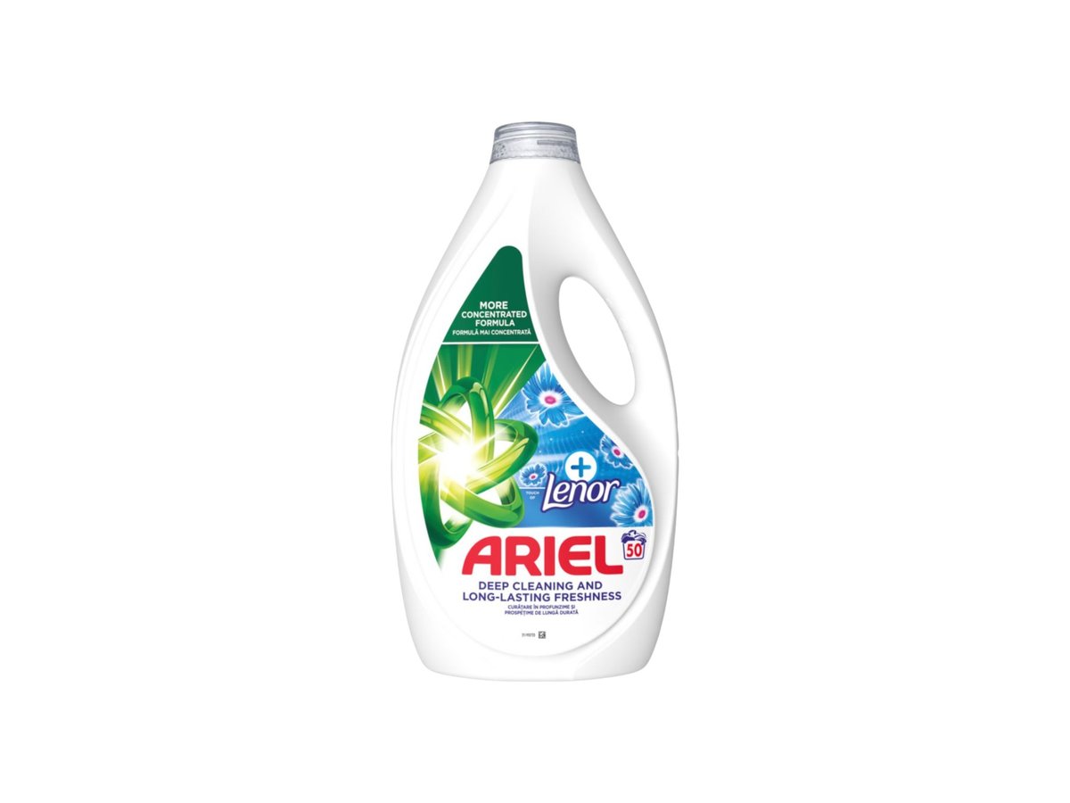 Гел За Пране Ariel с Ленор 2.25л 50 Пранета 17906