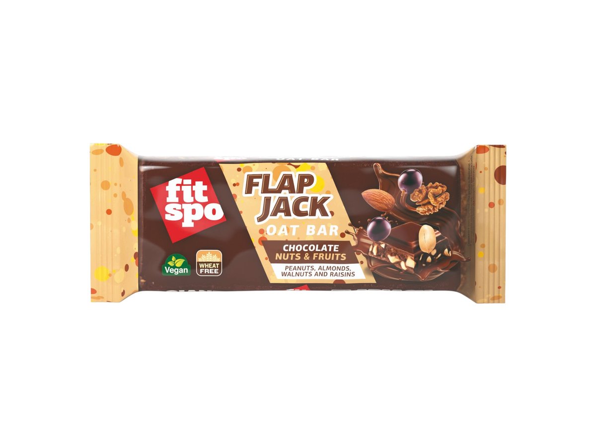 Блокче Fit Spo Flap Jack Ядки и Шоколад 90гр