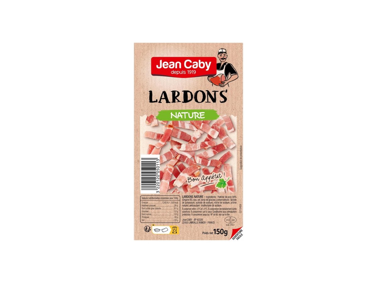 Бекон Сурово Сушен Jean Caby 150гр Вакуум