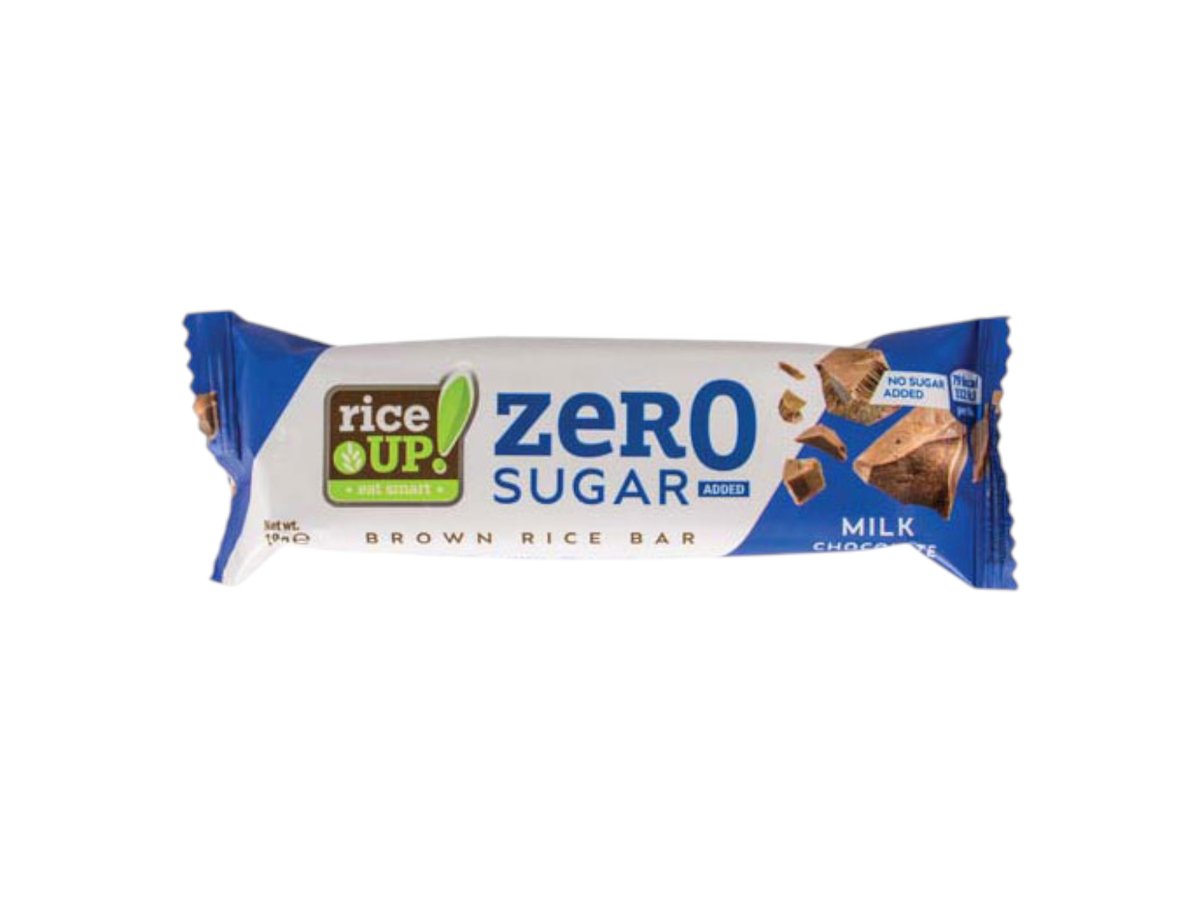 Бар Оризов Rice Up! Zero Млечен Шоколад 18 Г Без Глутен