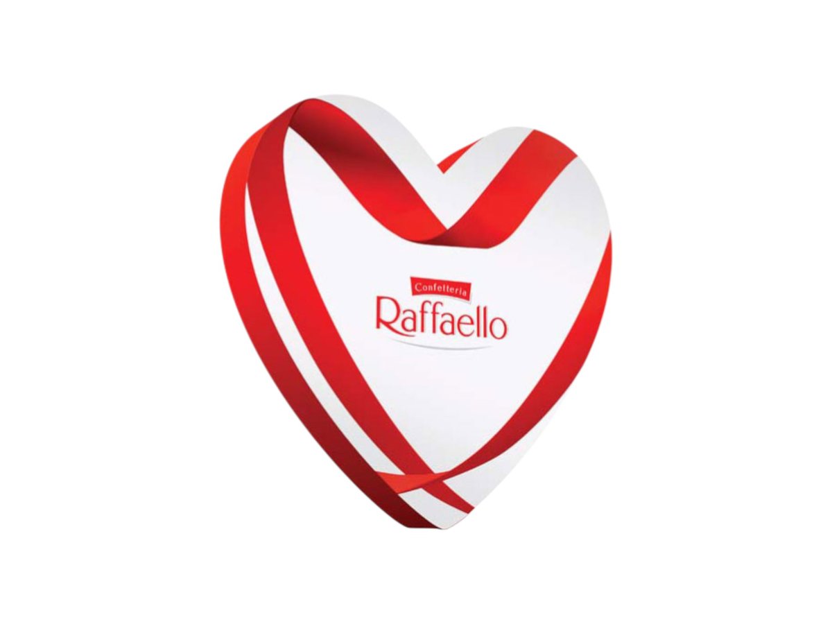 Бонбони Raffaello Сърце 100 Г Св.В.
