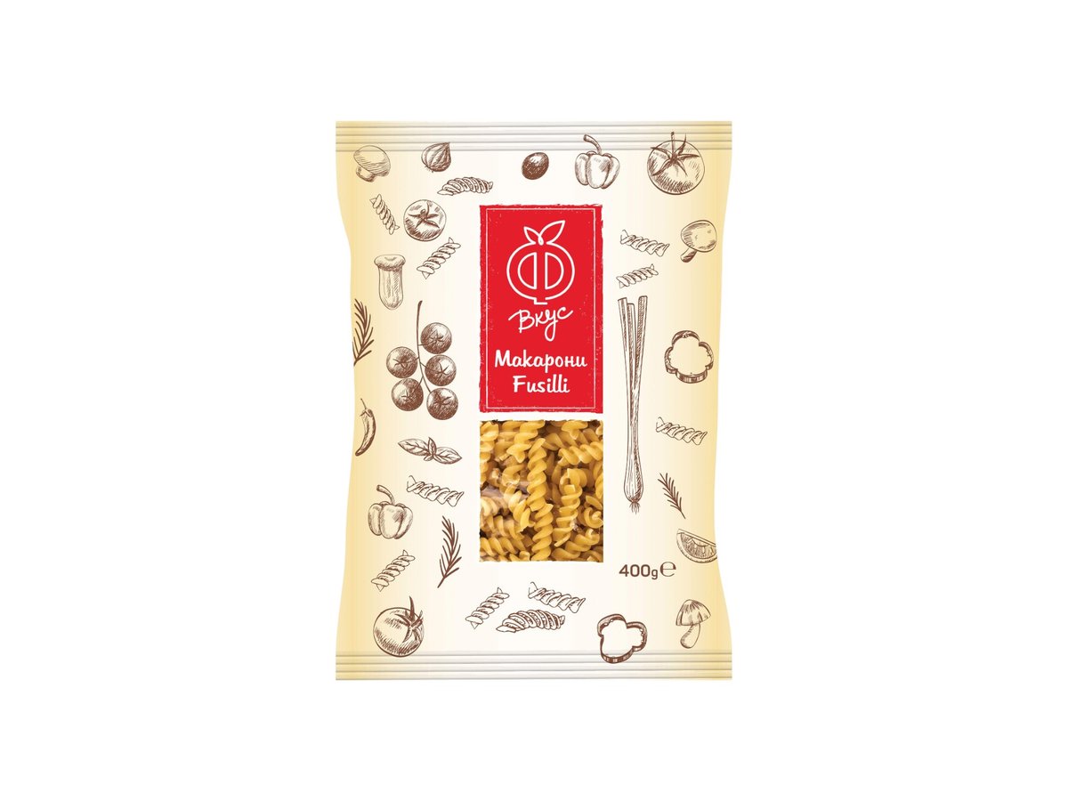Макарони Ff Вкус Спирали Малки 400гр