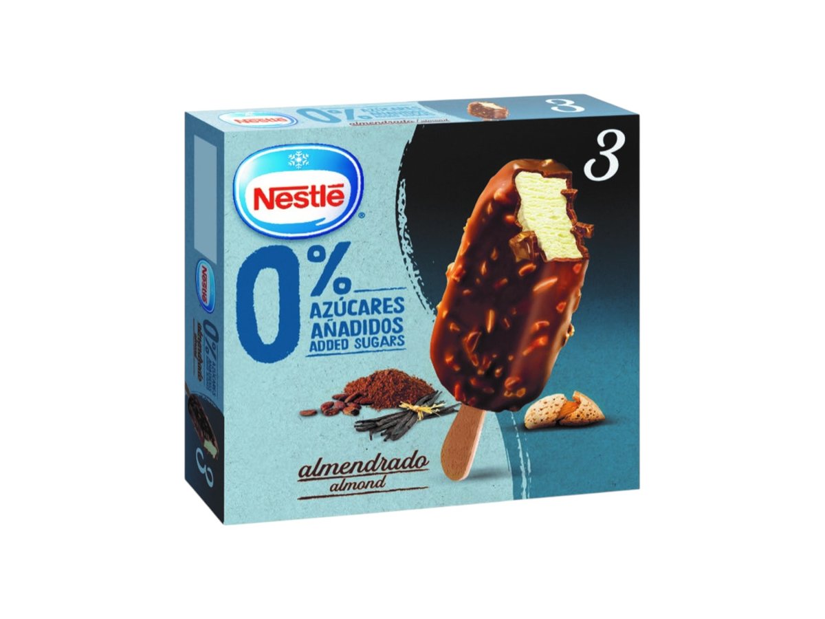Сладолед Nestle 0% Стик 3бр X 90мл / 186гр Мултипак