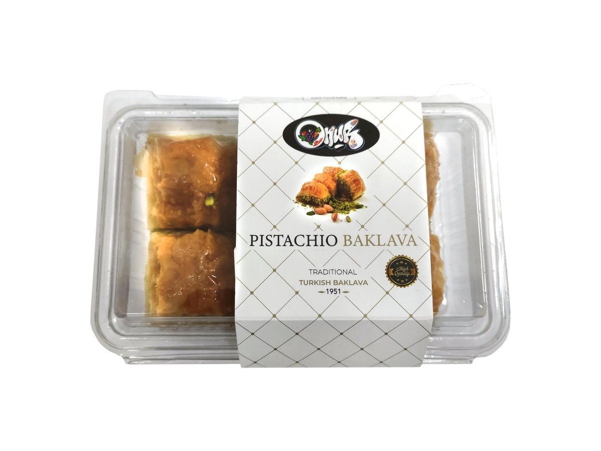 Баклава с Шам Фъстък 300гр Кутия