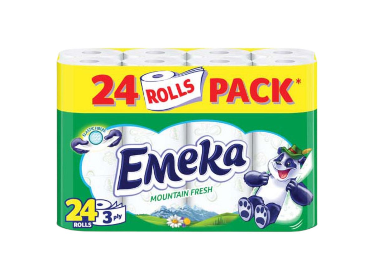 Тх Емека Mountain Fresh Трипластова 24 Бр Аромат.