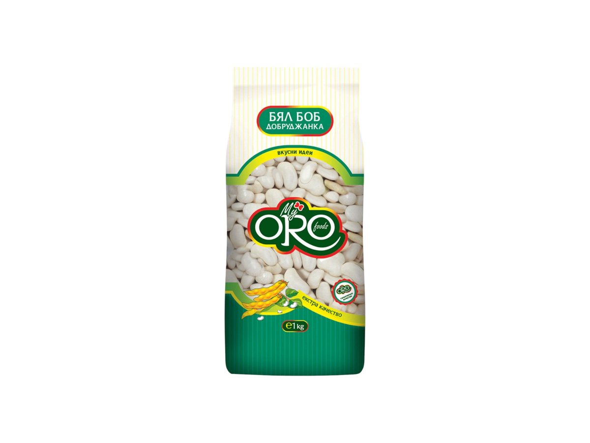Боб Оро Бял Добруджанка 1 Кг