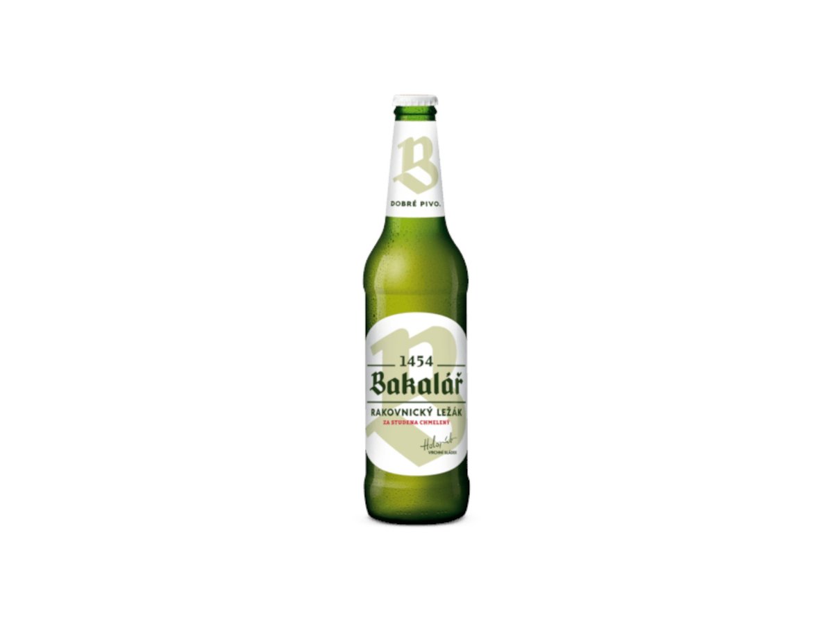 Бира Bakalar Dry Hopped 5.2% 500мл Бутилка Чехия