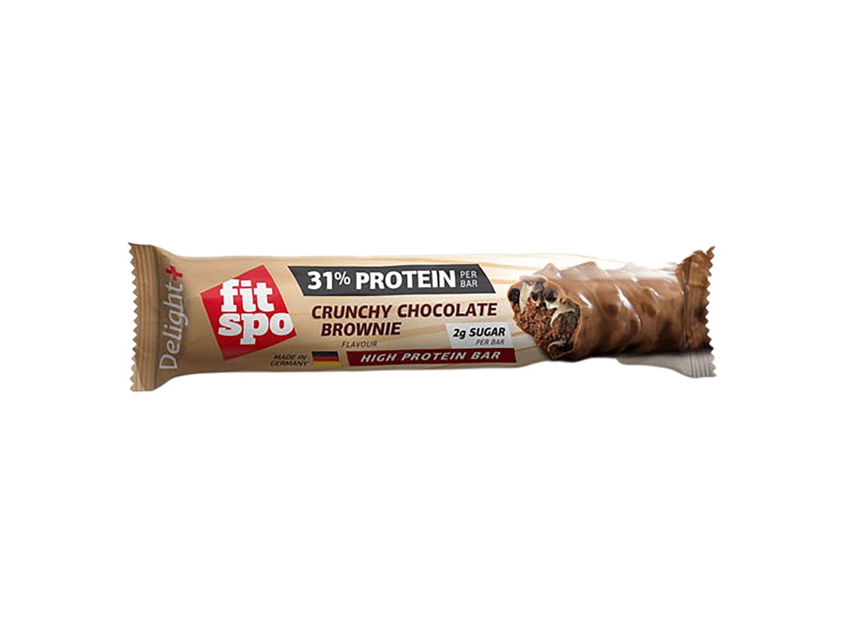 Бар Протеинов Fit Spo Crunchy Шок. Брауни 64гр Каси