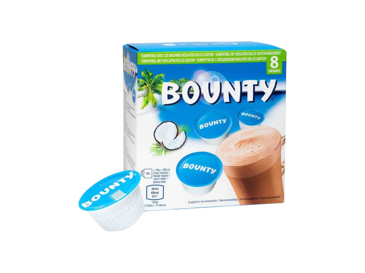 Нескафе Dolche Gusto Bounty Chocolate 8бр Капсули