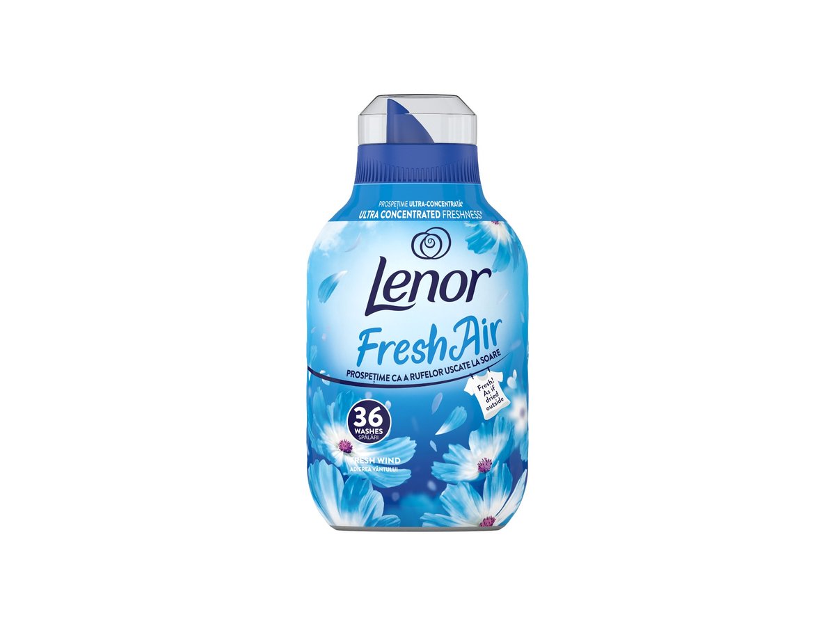 Омекотител Lenor Fresh Wind 504мл 36 Пранета Конц.