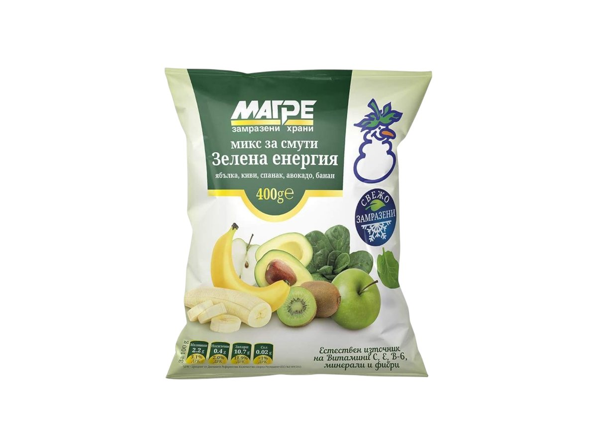Микс Магре Смути Зелена Енергия 400гр