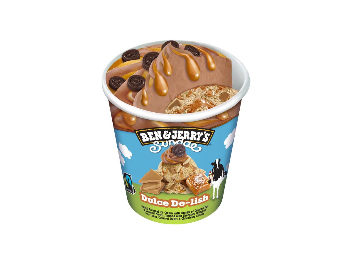 Сладолед B&J Dulce DeLish 350гр/427мл
