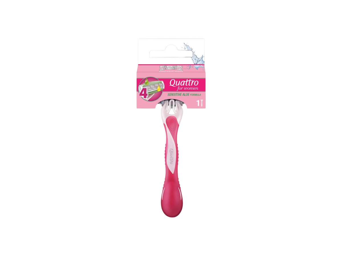 Самобръсначка Wilkinson Quattro Sensitive Aloe 1бр