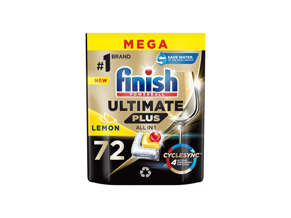 Таблетки за Съдомиялна Finish Ultimate Plus Лимон 72бр