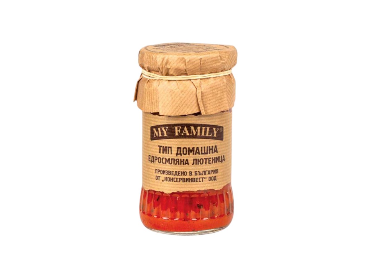 Лютеница My Family Едросмляна Домашна 300 Г