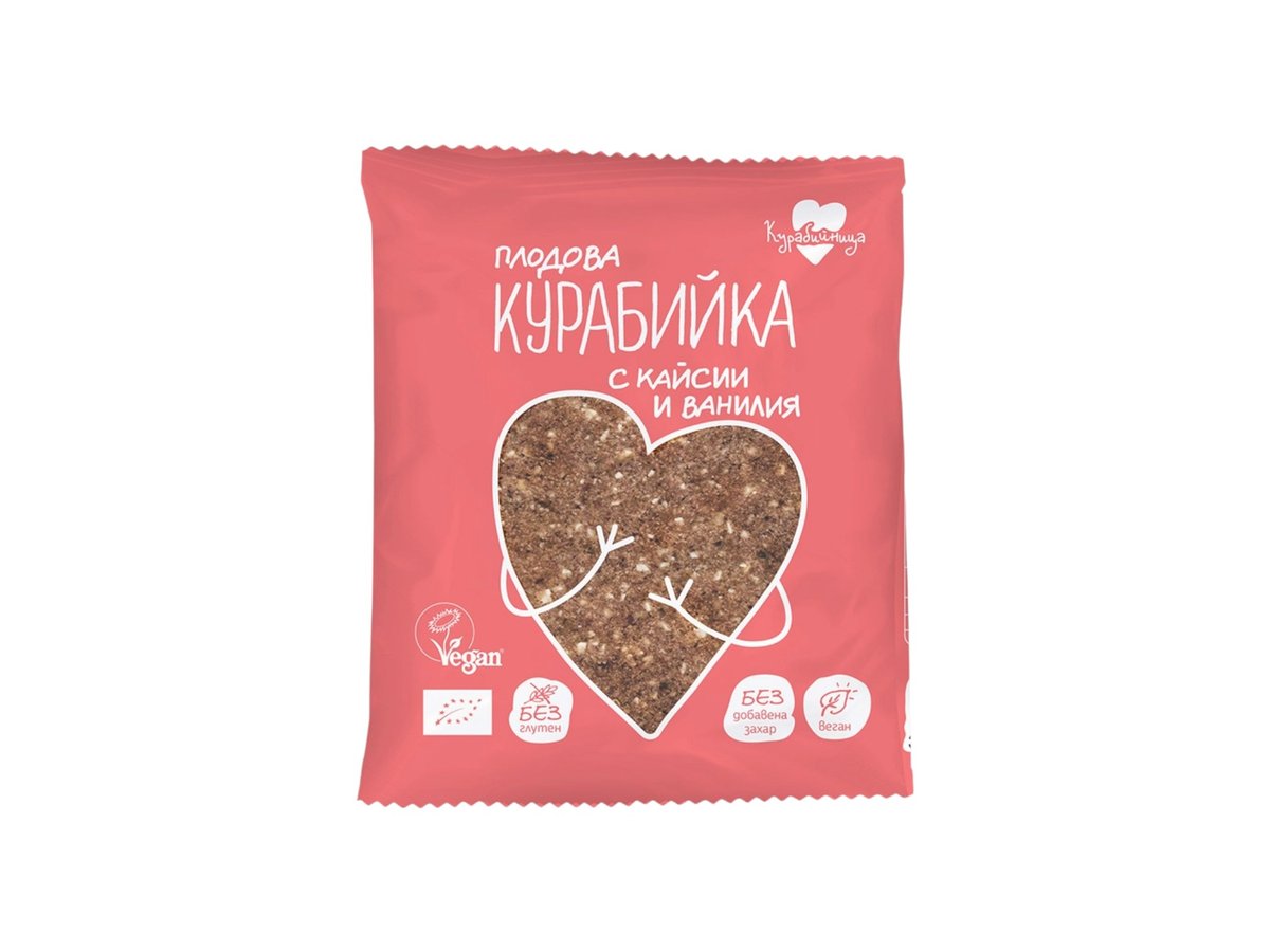 Курабия Био Курабийница с Кайсии и Ванилия 40гр