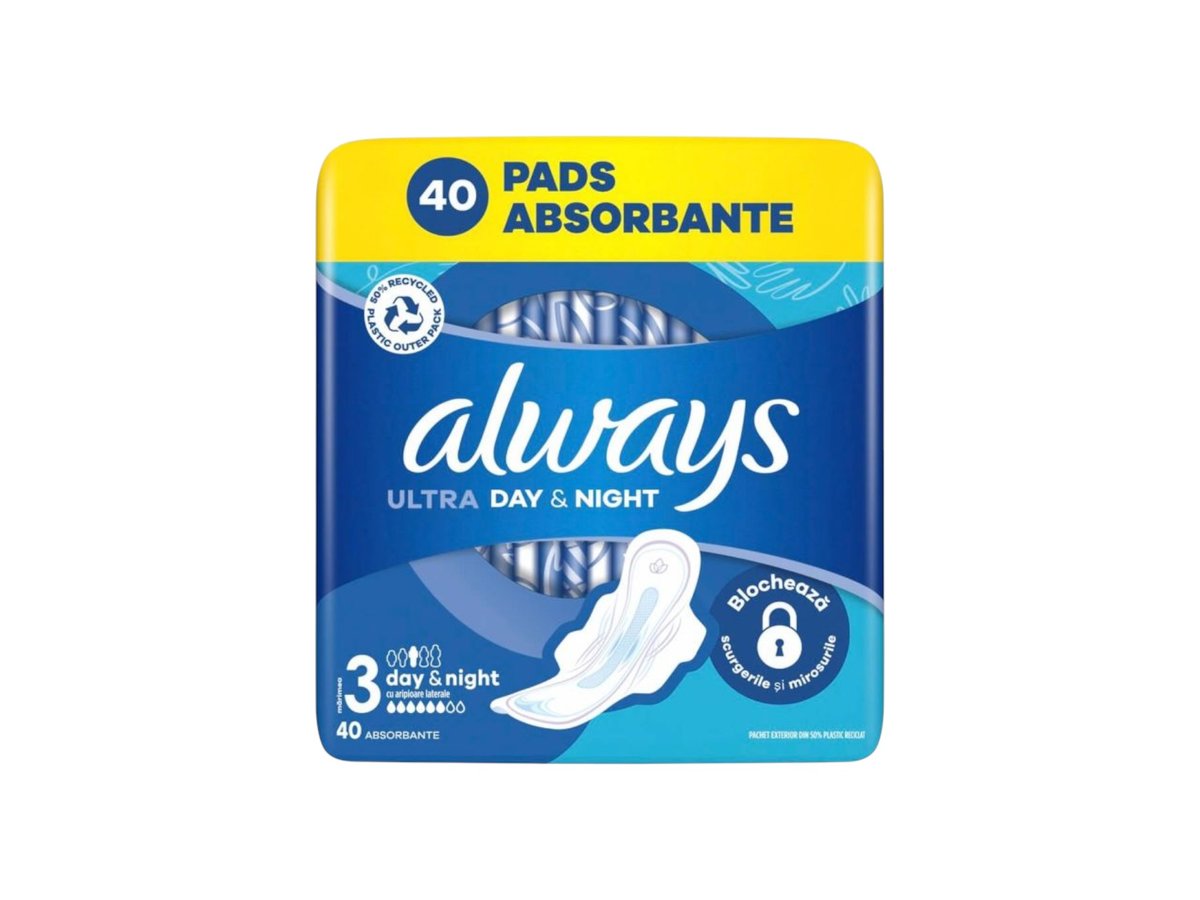 Дамски Превръзки Always Ultra Day&Night Giga Pack 40бр