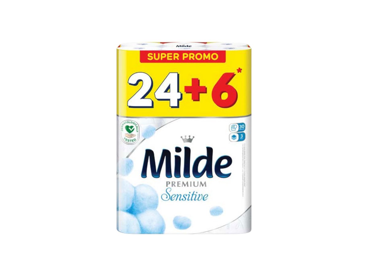 Тх Milde Premium Sensitive/Blue 24+6 Бр Аромат.