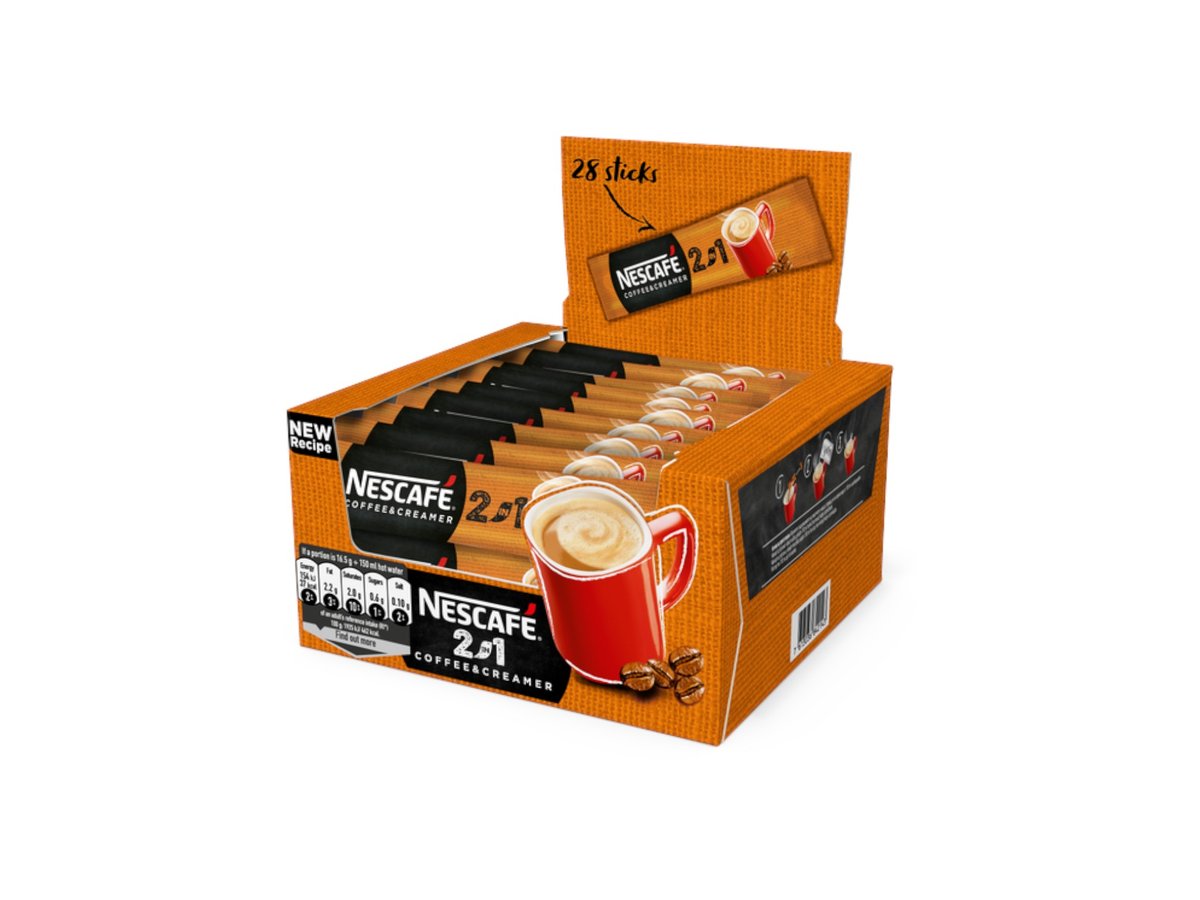 Нескафе 2в1 Coffee&Creamer 8гр Стик