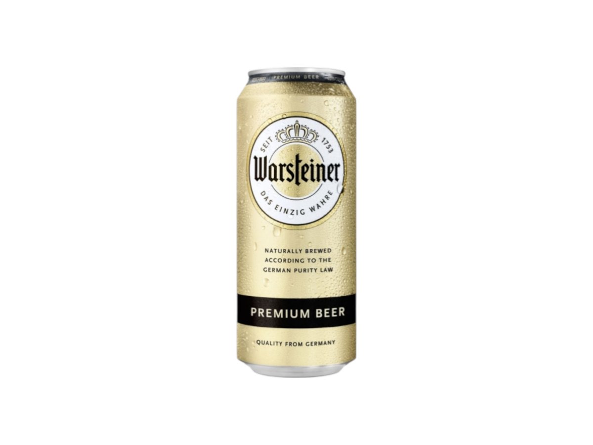 Бира Warsteiner Premium 4.8% Кен Германия