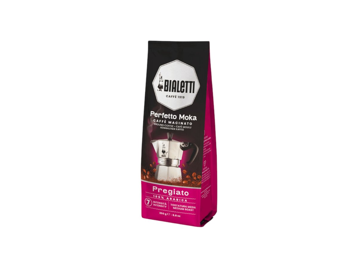 Кафе Bialetti Perfetto Moka Delicato/Pregiato 250гр Мляно