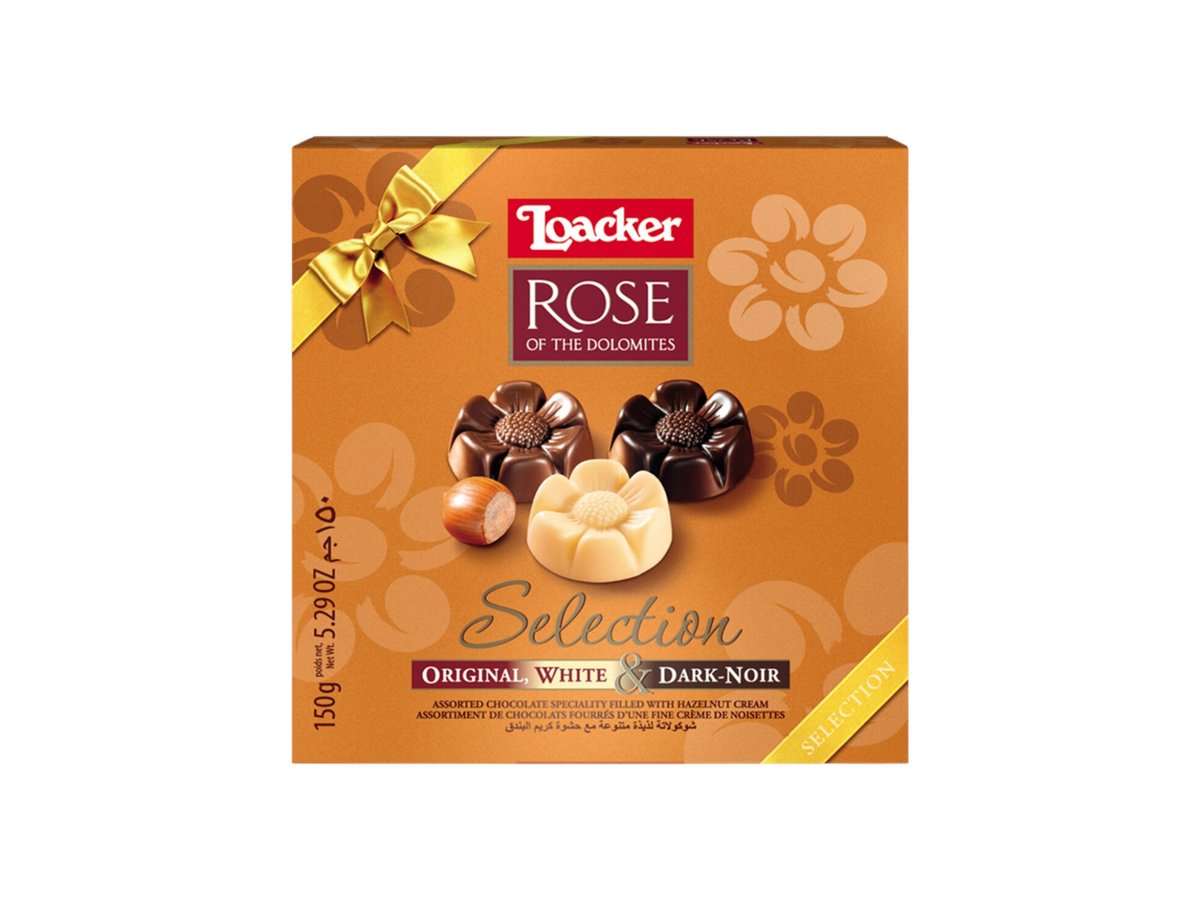 Бонбони Loacker Роза Асорти 150гр