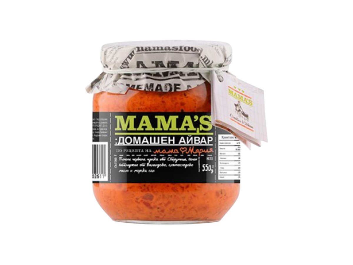 Айвар Mamas Домашен 550гр Буркан