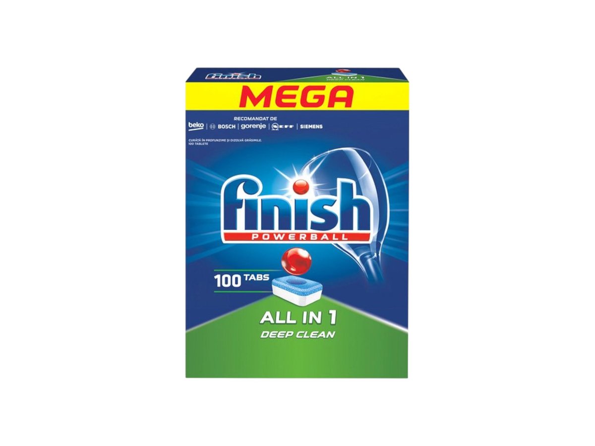 Таблетки за Съдомиялна Finish All In 1 100бр
