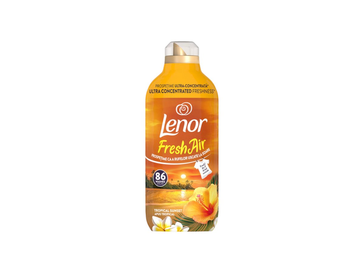 Омекотител Lenor Tropical Sun 1.206л 86 Пранета Конц.