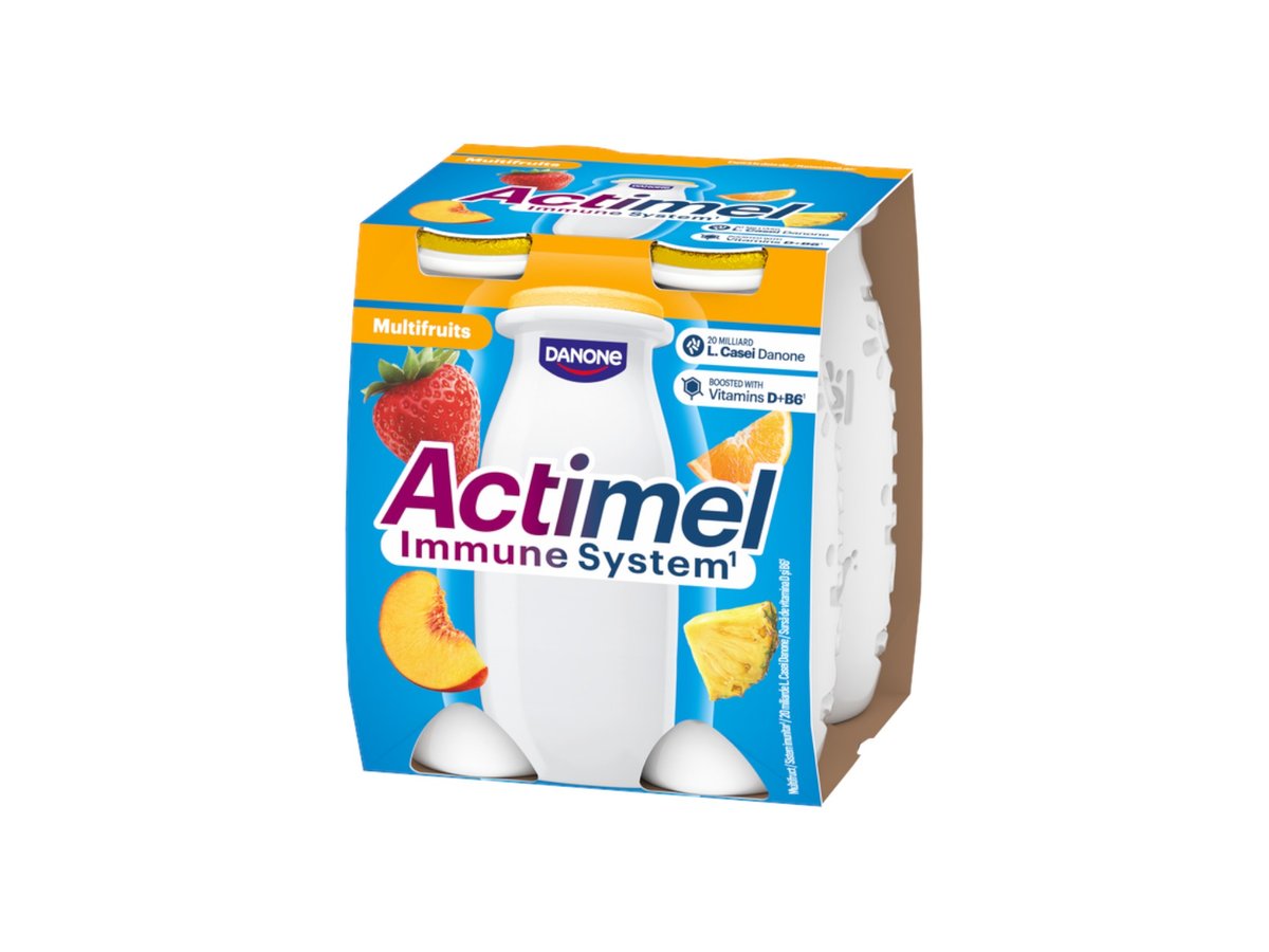 Actimel Мултифрут 4брх100гр