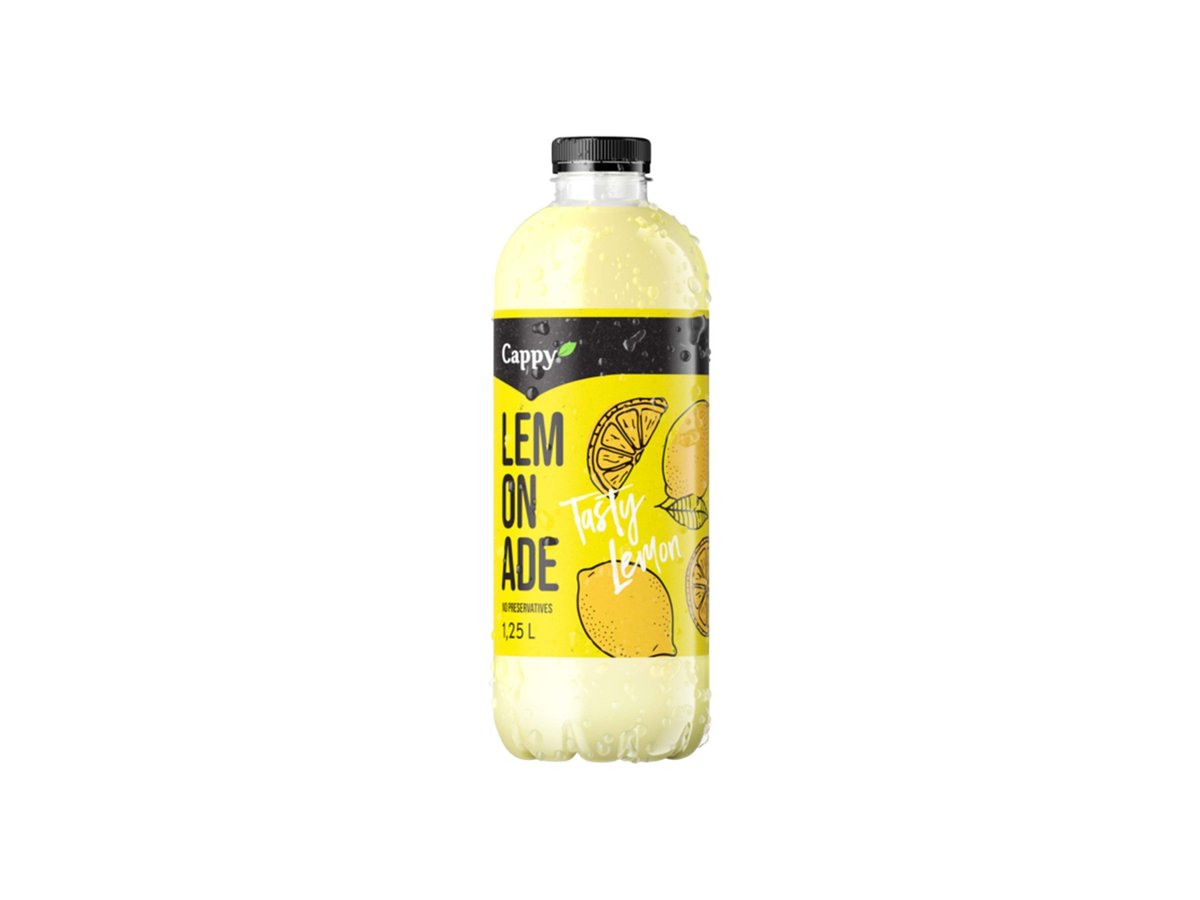 Напитка Cappy Лимонада Лимон 1.25л Pet Негазирана