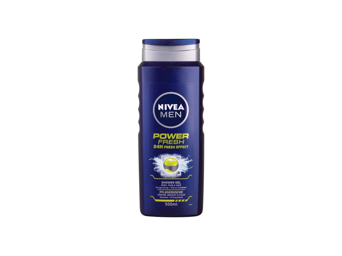 Душ Гел Nivea Power Refresh 500мл Мъжки