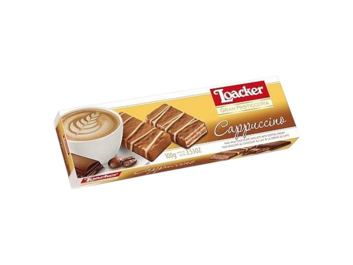 Вафли Loacker Капучино 100гр