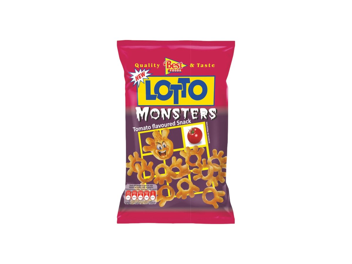 Снакс Lotto Monsters 75гр