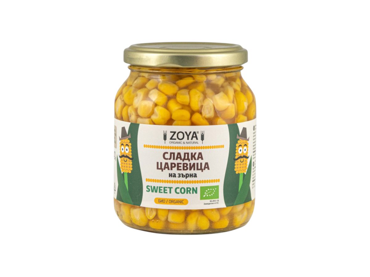 Царевица Био Zoya Сладка на Зърна 340гр