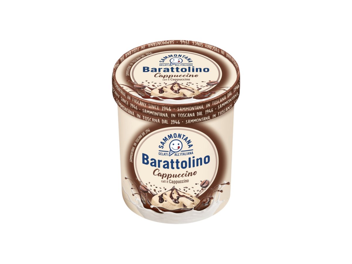 Сладолед Barattolino Cappuccino 500гр