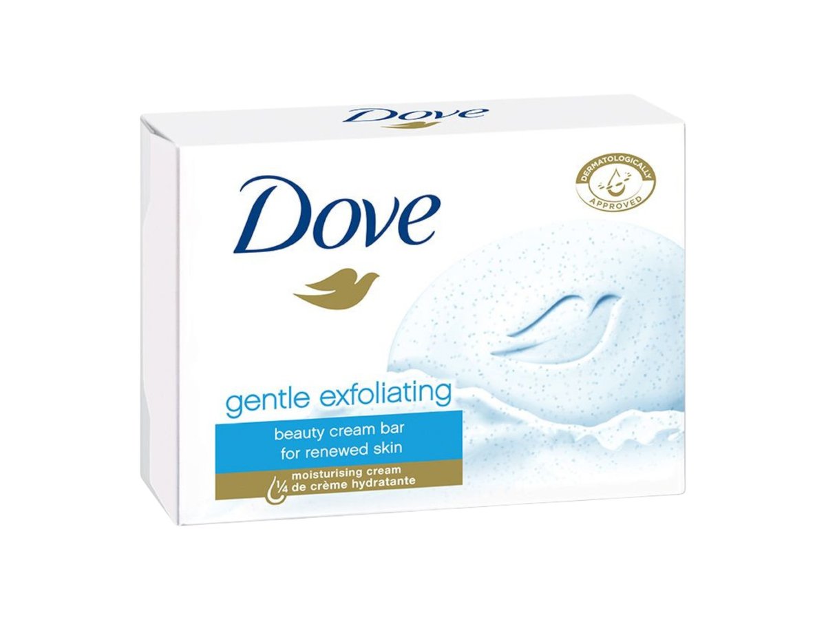Сапун Dove Ексфолиращ 100гр Кутия
