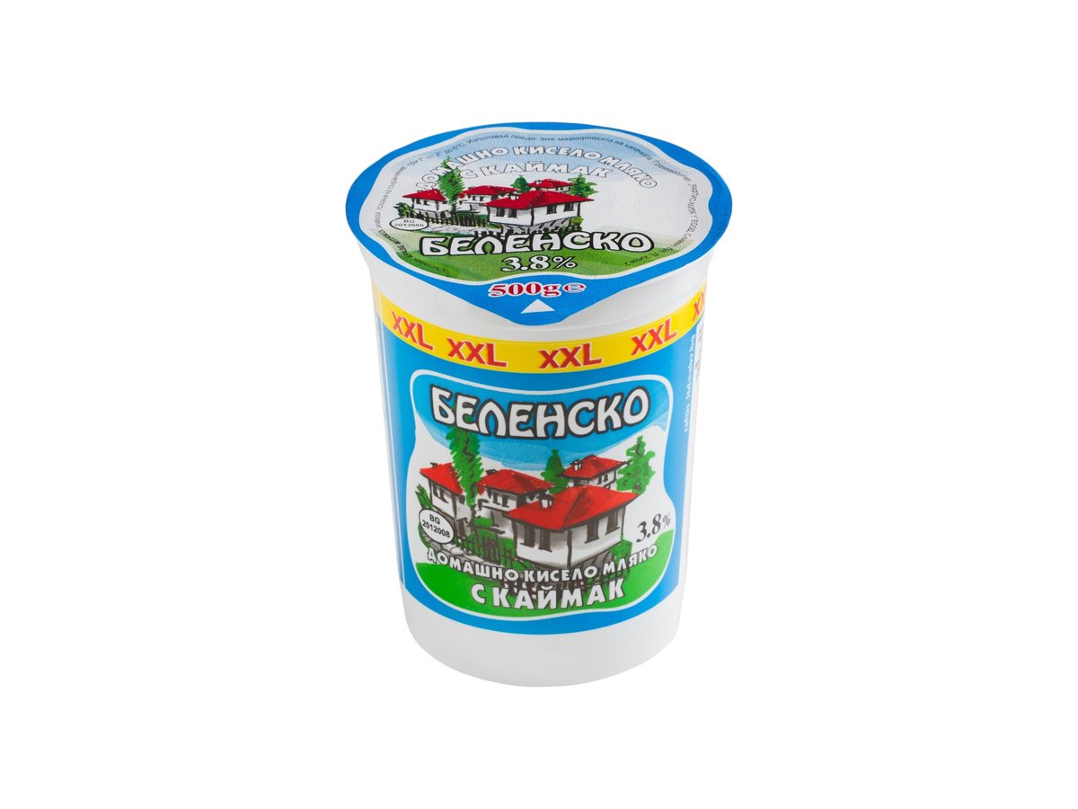 Мляко Кисело Беленско 3.8% 500гр