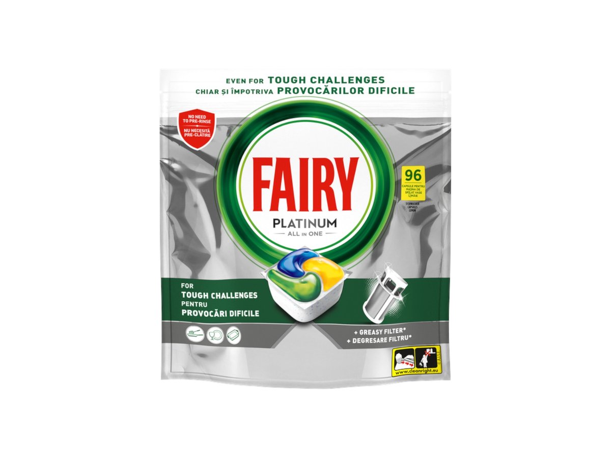 Таблетки За Съдомиялна Fairy Platinum 96бр