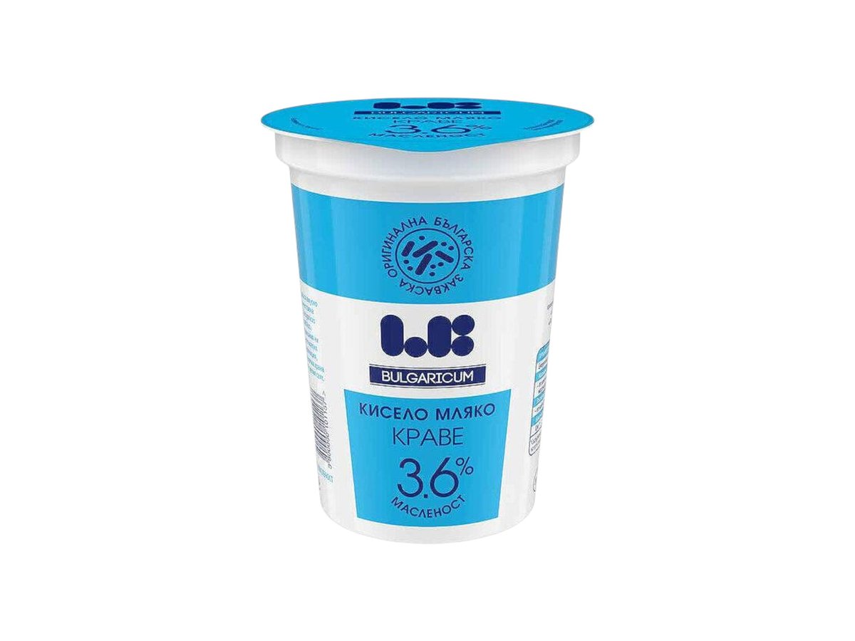 Мляко Кисело Ел Би 3,6% 400гр