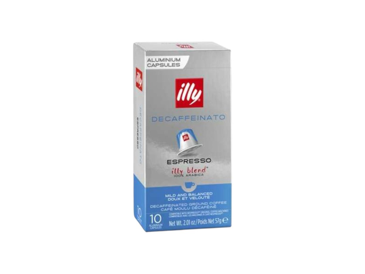 Кафе Illy Decaffeinato 10бр Капсуви Nespresso