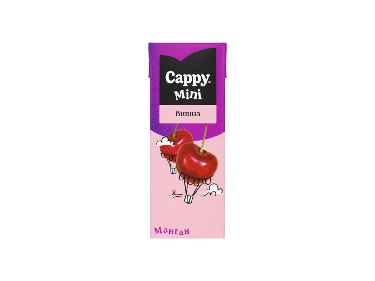 Напитка Плодова Cappy Вишна 200мл Тетрапак