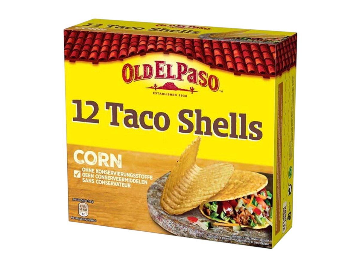 Тако Шелс Old El Paso 12бр 156гр