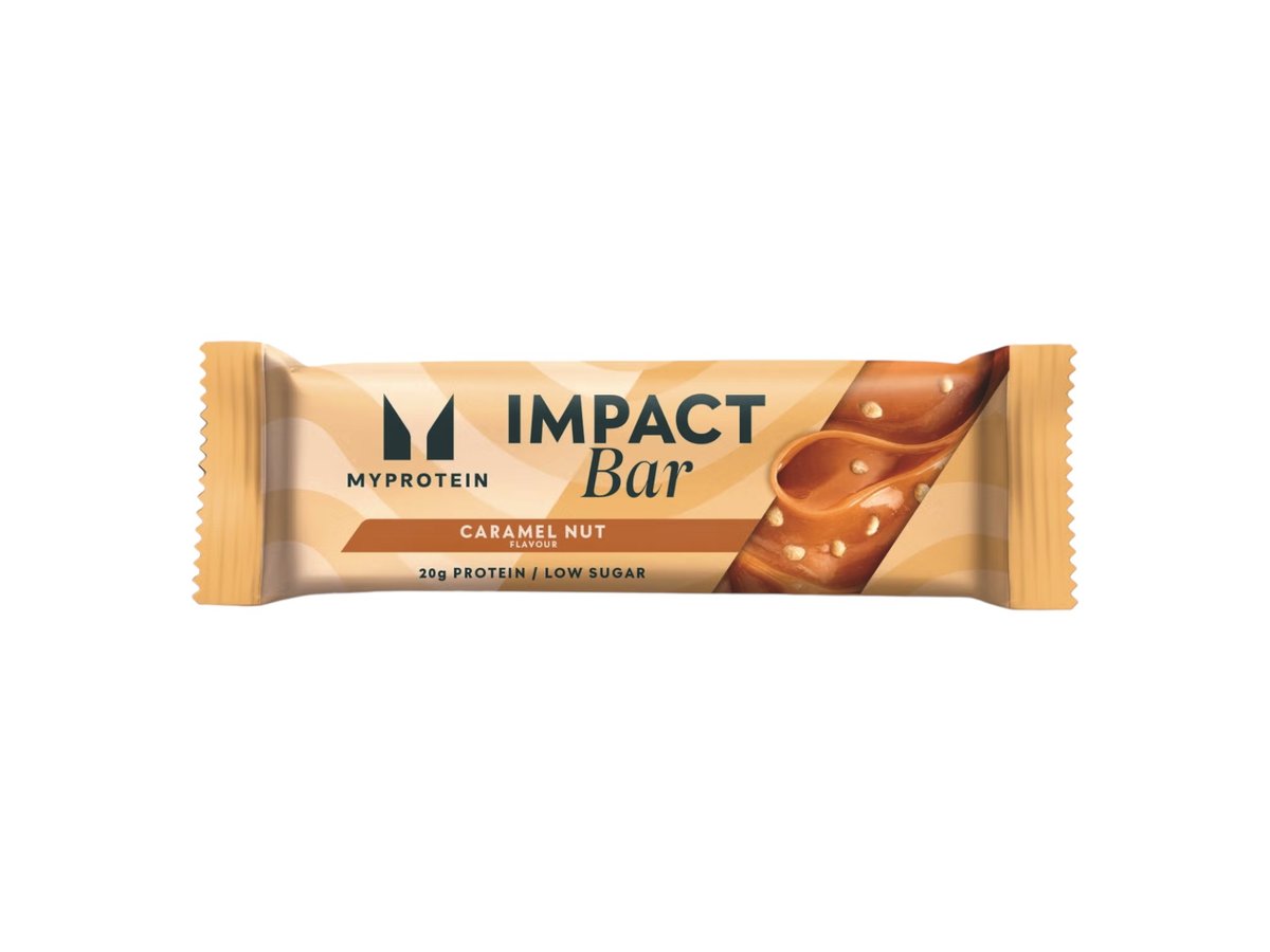 Бар Протеинов My Protein Impact Карамел С Ядки 64гр