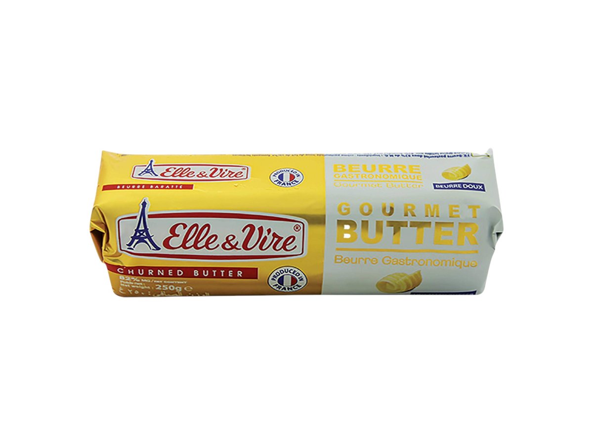 Масло Краве Elle & Vire Ролка 82% 250гр